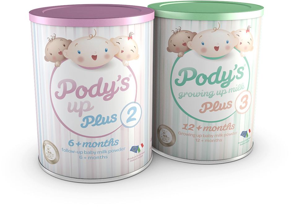 Pody's UP Plus milk powders