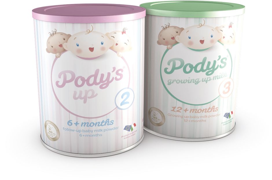 Pody's UP milk powders